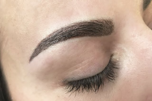 sourcils semi permanent marinel